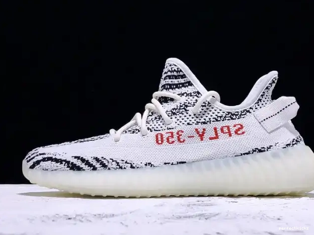 350 Adidas Black Yeezy White V2 Boost CP9654 Zebra 0528